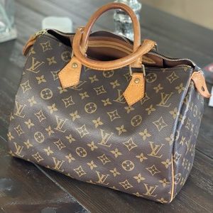🍒authentic Louis Vuitton speedy 30 satchel